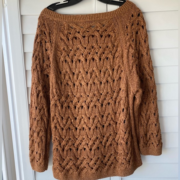 Lafayette 148 New York Copper Knit Sweater - Picture 6 of 6